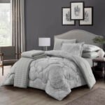 مفرش سرير فرو الأرنب كينغ سايز 6 قطع